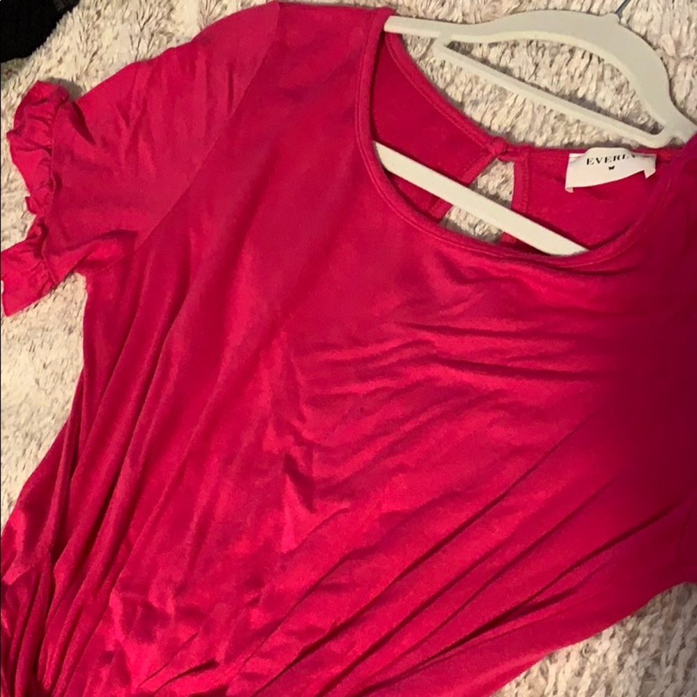 Pink everly romper